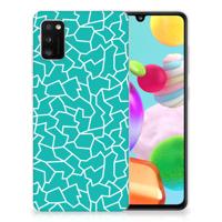 Samsung Galaxy A41 | Hoesje maken | Cracks Blue