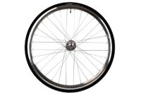 Santafixie 30mm Voorwiel + Binnenband + Band - Zilver Santafixie 30mm Voorwiel + Binnenband + Band - Zilver