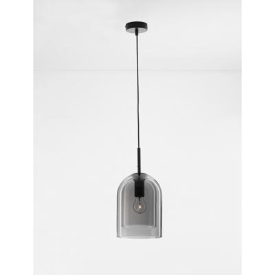 Lyora HanglampVelor enkel zwart - 9236700