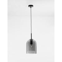 Lyora HanglampVelor enkel zwart - 9236700