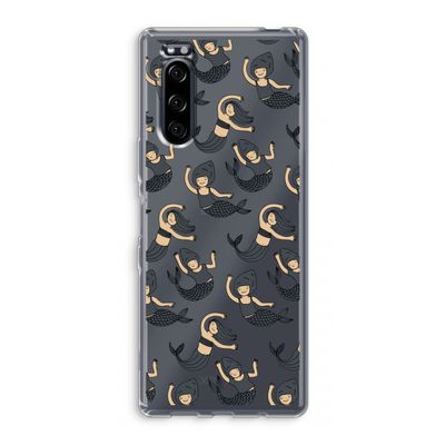 Zeemeermin: Sony Xperia 5 Transparant Hoesje