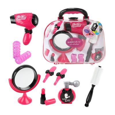 Kappersset met föhn in koffer