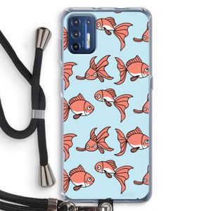 Blub: Motorola Moto G9 Plus Transparant Hoesje met koord