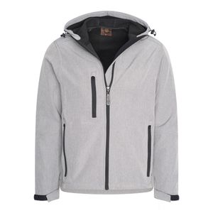 Softshell Hood Jacket Grijs