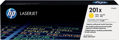 HP toner 201X, 2 300 pagina&apos;s, OEM CF402X, geel