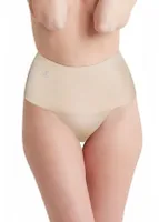 Corrigerende string - Sleek Smooth Thong - Shapewear string - Zwart - Huidskleur