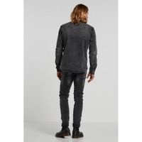 Tigha regular fit denim overhemd grijs - thumbnail