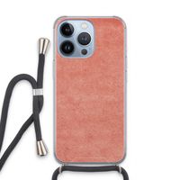 Marrakech Walls: iPhone 13 Pro Transparant Hoesje met koord