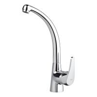 Keukenkraan Tres ECO | Opbouw | 360° Draaibaar | Mengkraan | 1-hendel | Rond | Chroom
