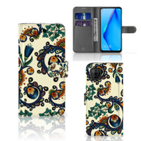 Wallet Case Huawei P40 Lite Barok Flower