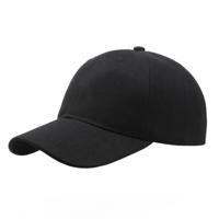 LGT JWLS Effen Baseball Cap van 100% Katoen - Zwart