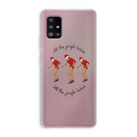 Jingle Ladies: Samsung Galaxy A51 5G Transparant Hoesje