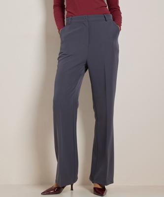 uni flared fit broek