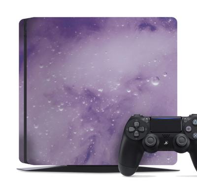 PS4 sticker Paarse rook