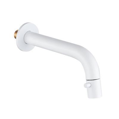 Fortifura Calvi Fonteinkraan - inbouw - uitloop 19.5cm - inkortbaar - mat wit SW1108833