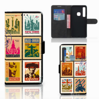 Samsung Galaxy A9 2018 Flip Cover Postzegels - thumbnail