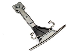 Skidplate, front (plastic) (satin black chrome-plated) (TRX-8537X)