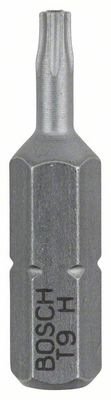Bosch Accessoires T9H Security-Torx®-bit extra-hard T9H, 25 mm 2 stuks - 2608522008