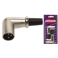 Stagg B928 haakse driepins male-XLR connector (2 stuks) - thumbnail