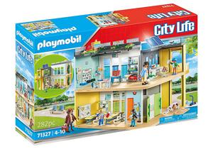 PLAYMOBIL City Life - Grote School constructiespeelgoed 71327