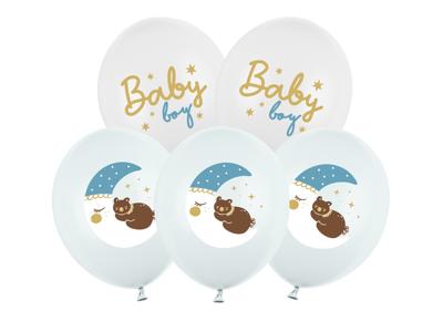 Ballonnen Mix Baby Boy (6st)