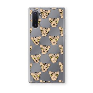 Tijger: Samsung Galaxy Note 10 Transparant Hoesje