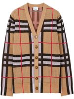 Burberry cardigan à motif Vintage Check - Tons neutres - thumbnail