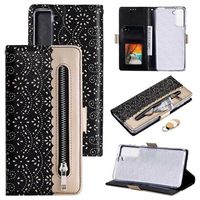 Kantpatroon Samsung Galaxy S21+ 5G Wallet Case - Zwart