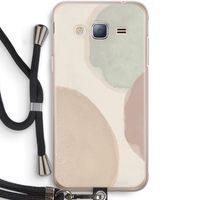 Geo #8: Samsung Galaxy J3 (2016) Transparant Hoesje met koord