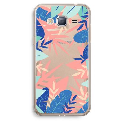 Tropisch: Samsung Galaxy J3 (2016) Transparant Hoesje