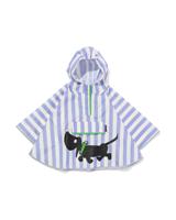 HEMA Takkie babyponcho strepen blauw (blauw)