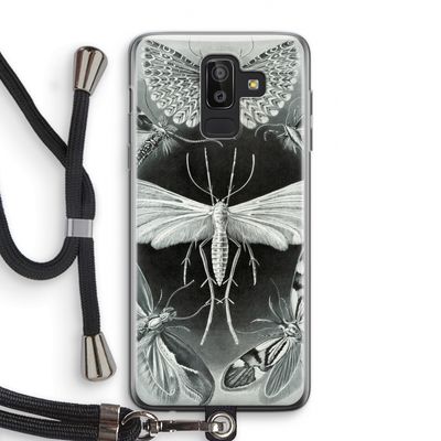 Haeckel Tineida: Samsung Galaxy J8 (2018) Transparant Hoesje met koord