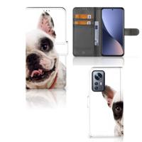 Xiaomi 12 Pro | Telefoonhoesje | Met pasjeshouder | Franse Bulldog