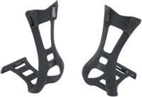 CONTEC toeclips "sport" ct pedal clips plastik black 2pcs