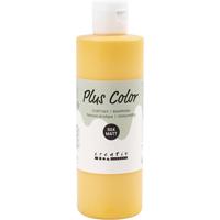 Plus Color acrylverf, yellow sun, 250 ml/ 1 fles