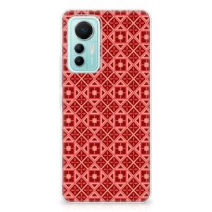 Xiaomi 12 Lite TPU bumper Batik Rood