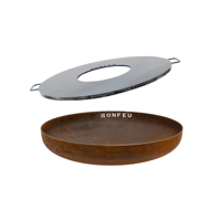 Pakketdeal BonFeu BonBowl 60 + BonPlancha 60