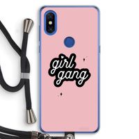 Girl Gang: Xiaomi Mi Mix 3 Transparant Hoesje met koord