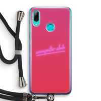 Vice Glow: Huawei P Smart (2019) Transparant Hoesje met koord