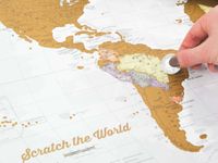 Scratch World Map Scratch World Map