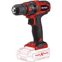 EINHELL accu boor- en schroefmachine tc-cd 18/35 li solo schroeftol (rood/zwart, accu en oplader niet inbegrepen)