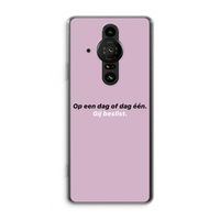 gij beslist: Sony Xperia Pro-I Transparant Hoesje