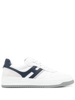 Hogan baskets H630 à patch logo - Blanc