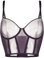 Maison Close soutien-gorge L'Amoureuse Soutien Gorge - Violet - thumbnail