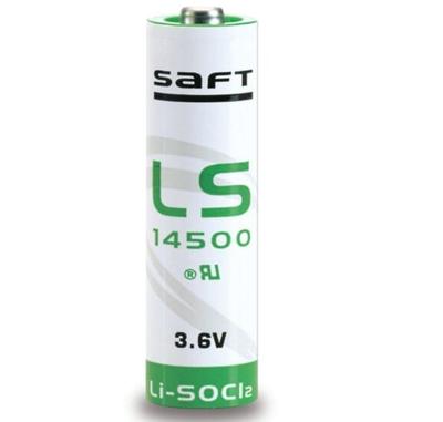 Saft li-socl2 ls14500 cfg 3.6v aa batterij 2.6ah