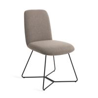 Jesper Home Eetkamerstoel 'Taiwa' Beehive Black, kleur Foggy Fusion