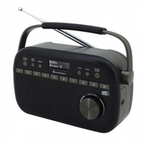 Soundmaster DAB280SW Draagbare digitale DAB+/FM-RDS radio zwart - thumbnail