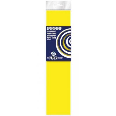 Crepe papier platte vellen - neon geel - 250 x 50 cm - Knutselen met papier - Knutselspullen