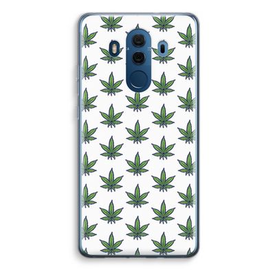 Weed: Huawei Mate 10 Pro Transparant Hoesje