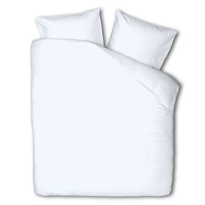 Presence Katoen Plain Uni - Wit Dekbedovertrek Lits-jumeaux (240 x 200/220 cm + 2 kussenslopen) Dekbedovertrek Presence Katoen Plain Uni - Wit Dekbedovertrek Lits-jumeaux (240 x 200/220 cm + 2 kussenslopen) Dekbedovertrek